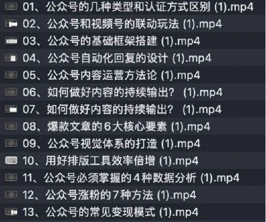 公众号运营系统实战课:从账号搭建到高效变现的全流程方法论