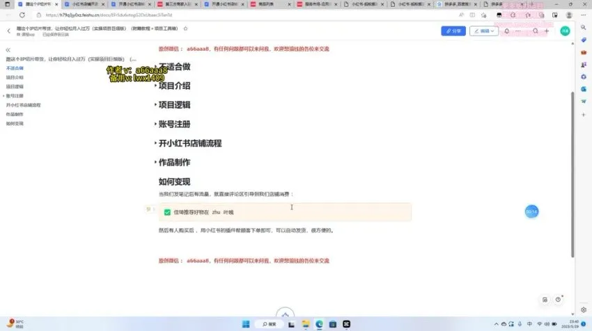 IP切片带货实操课：从零起步到月入过万的完整方法论