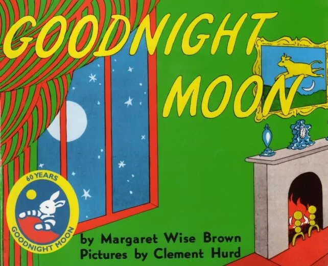 经典睡前绘本《Goodnight Moon》晚安月亮 英文原版PDF