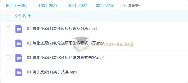 2027高三化学一轮复习：张苗苗暑假班系统精讲