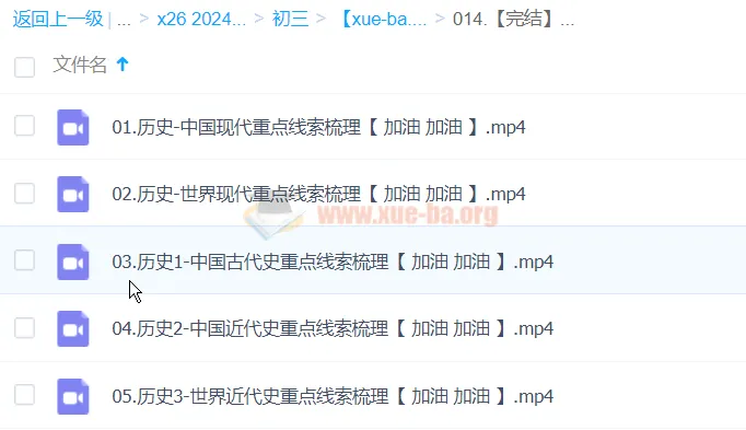 2024中考历史复习冲刺：五大专题线索梳理，考前高效提分