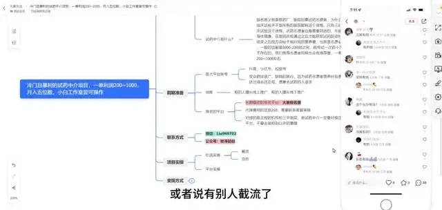 冷门试药中介项目全流程实操教程，单笔利润200-1000元，新手工作室可复制
