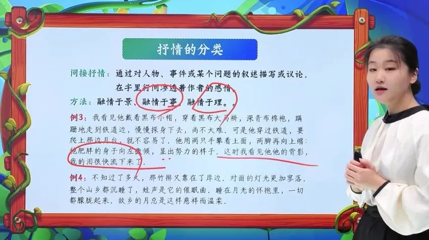 杨淅茜唐诗宋词精讲与阅读理解写作技巧全集