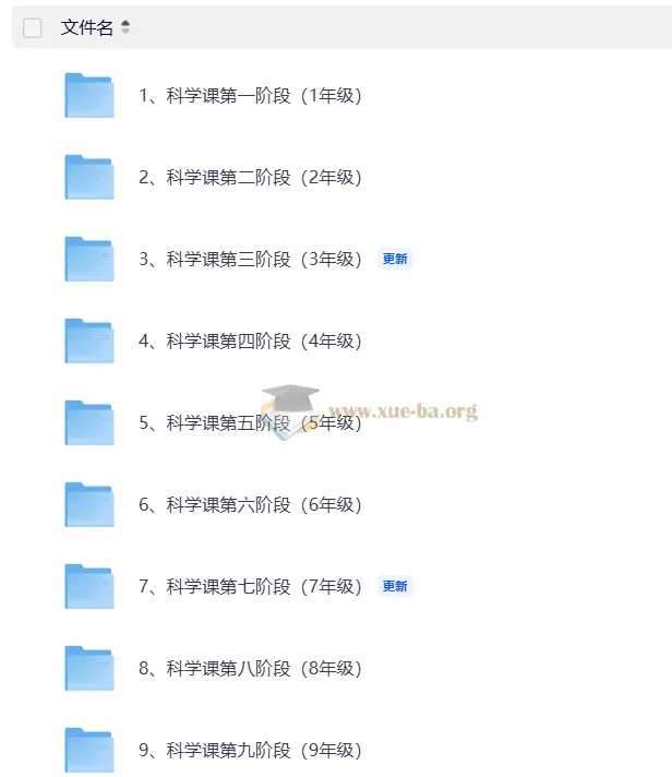 1-9年级科学实验课视频合集 覆盖小学初中全阶段实验内容