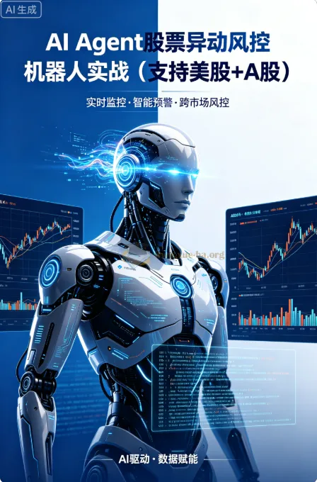 AI Agent股票异动风控机器人实战：美股+A股双市场监控课程