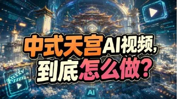 中式美学天宫AI电影制作全流程教程与提示词合集