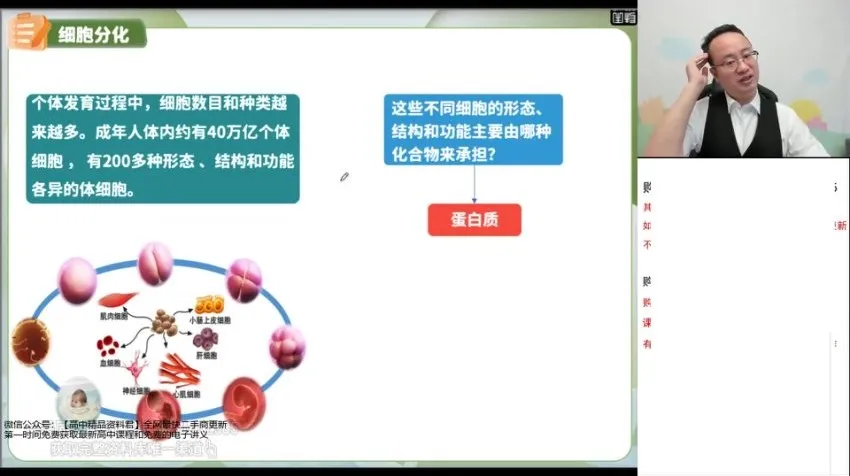 2024徐京高一生物必修一系统课：30天衔接+实验+考点突破
