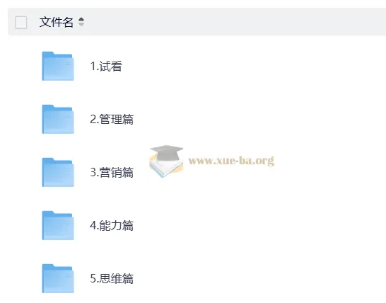 销售心理学与营销管理 MBA必修视频课 企业管理营销实战指南