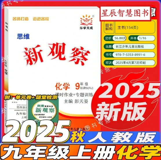 2025版九年级化学《思维新观察》上下册全套资料