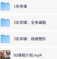 30天整容级减肥训练营(完结):全身减脂+局部塑形系统课