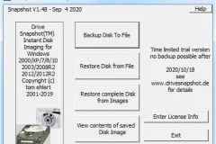 Drive SnapShot汉化版：强大的系统热备份软件