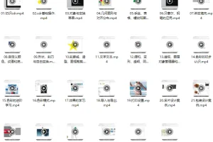 CorelDRAW视频教程：27节基础 + 23节进阶，附教程素材