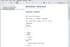 QOwnNotes开源Markdown笔记本 v24.7.0绿色版