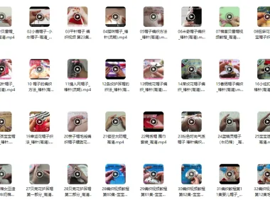 58款精品帽子编织实例教程