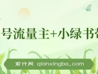 公众号流量主与小绿书带货：小白轻松日入过千项目