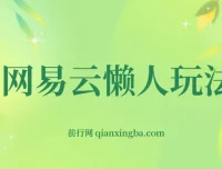 网易云挂机懒人玩法：日变现600+，小白可操作