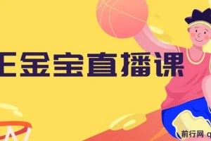 王金宝直播电商课程