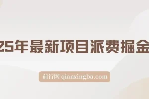2025派费掘金计划：简单操作，实现可观收益