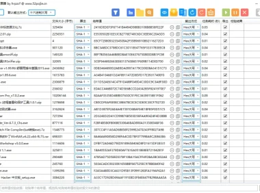 哈希值批量计算/校验工具 HashCalculator v5.24.0