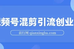 视频号混剪：500万播放引流17000创业粉课程
