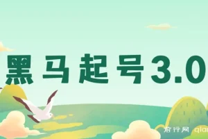 黑马起号3.0：短视频起号素材集合