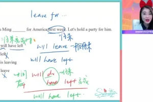 古蓉蓉亲授！2024新高一英语尖端班：语法写作音标全突破