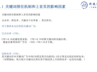 亚马逊爆款打造天宫计划：9周推品SOP与广告优化课程