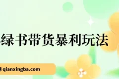 小绿书带货玩法：公众号流量红利，零基础轻松获利
