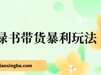小绿书带货玩法：公众号流量红利，零基础轻松获利