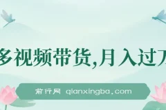 多多视频带货：轻松兼职项目介绍