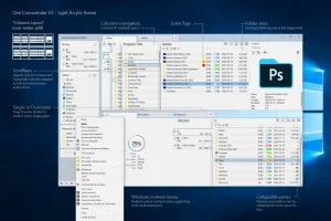 One Commander 文件管理器：Windows 高颜值多能工具