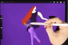 Procreate绘画与插图全阶段课程（含素材）