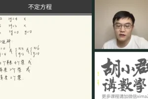 胡小群小学L3 – L6数学思维30讲课程