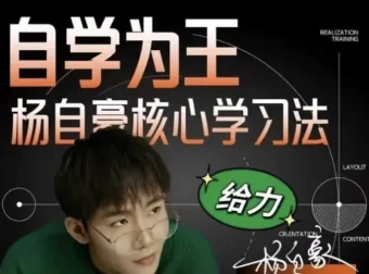 杨自豪小初高高效学习课程合集