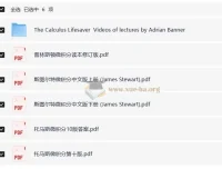 国外翻译版微积分入门教材：The Calculus Lifesaver、普林斯顿等