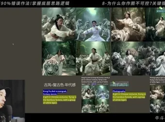 AI绘画全能班：55节StableDiffusion与Midjourney实战课程