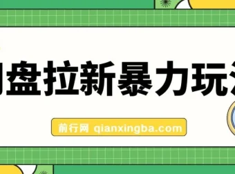 网盘拉新玩法：简单录屏操作，实现收益提升