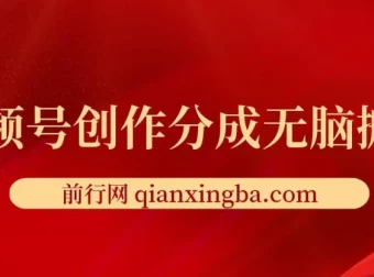 视频号创作分成新赛道：无脑搬运上热门项目介绍