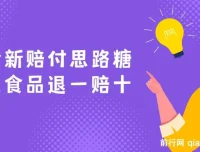 糖果食品赔付新思路：退一赔十一单1000起干货