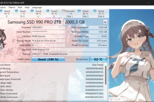 硬盘检测工具CrystalDiskInfo