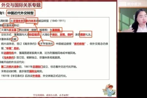 2025高考历史贾晨曦冲刺班：4讲攻克高频考点