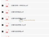 考研计算机学科思维导图资料