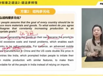 刘薇雅思全科班：零基础高分课程