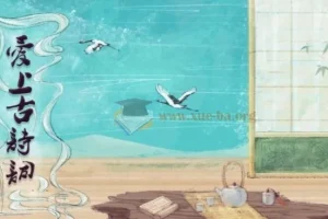 爱上古诗词：视频+课件+MP3+讲义资源