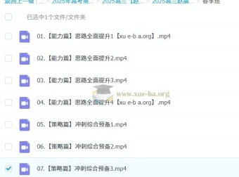 2025高三赵晨曦高考英语全程课程