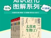 《知识进化图解系列》科普套装5册：生物、物理、化学等知识解读
