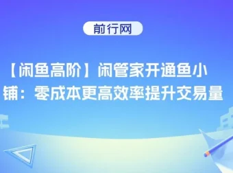 高阶闲管家：鱼小铺开通指南与交易提升秘籍