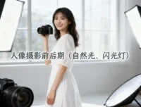 人像摄影前后期：自然光与闪光灯运用教程