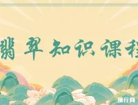 翡翠知识课程：用宝石眼光，系统全面看懂翡翠