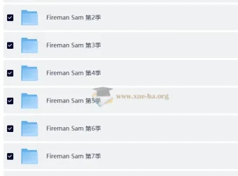 儿童安全教育动画片《消防员山姆》（中英双版）